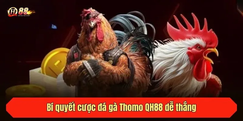 Bí quyết cược đá gà Thomo dễ thắng kê thủ nên thuộc lòng
